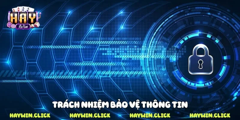 Chính Sách Bảo Mật Cam Kết An Toàn Dữ Liệu Người Chơi Haywin Trách nhiệm bảo vệ thông tin